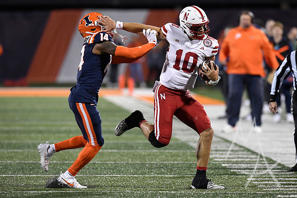 COLLEGE FOOTBALL: OCT 06 Nebraska at Illinois