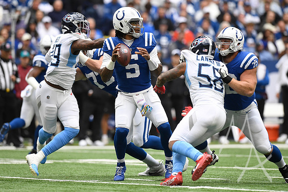 NFL: OCT 08 Titans at Colts