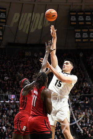 COLLEGE BASKETBALL: FEB 20 Rutgers at Purdue