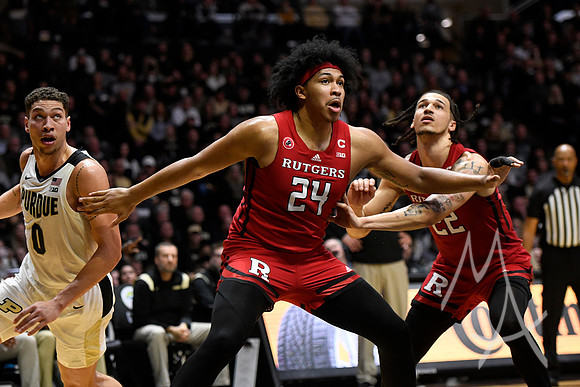 COLLEGE BASKETBALL: FEB 20 Rutgers at Purdue