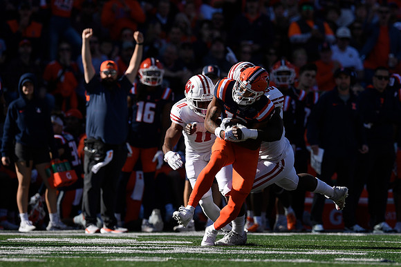 COLLEGE FOOTBALL: OCT 21 Wisconsin at Illinois