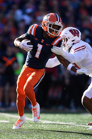 COLLEGE FOOTBALL: OCT 21 Wisconsin at Illinois