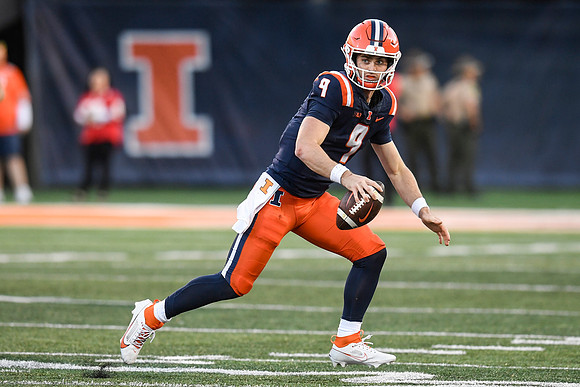 COLLEGE FOOTBALL: OCT 21 Wisconsin at Illinois