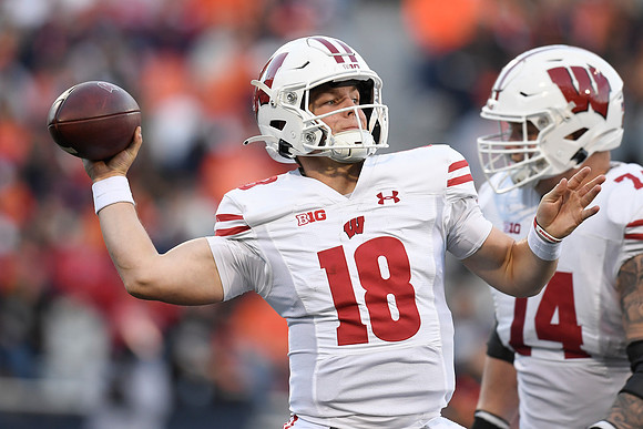 COLLEGE FOOTBALL: OCT 21 Wisconsin at Illinois