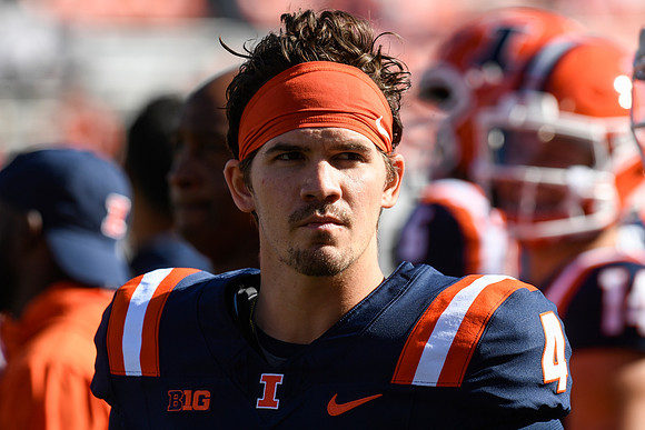 COLLEGE FOOTBALL: OCT 21 Wisconsin at Illinois
