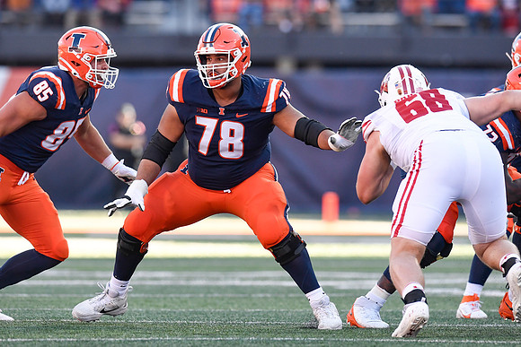 COLLEGE FOOTBALL: OCT 21 Wisconsin at Illinois