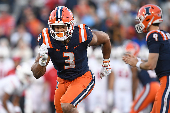 COLLEGE FOOTBALL: OCT 21 Wisconsin at Illinois