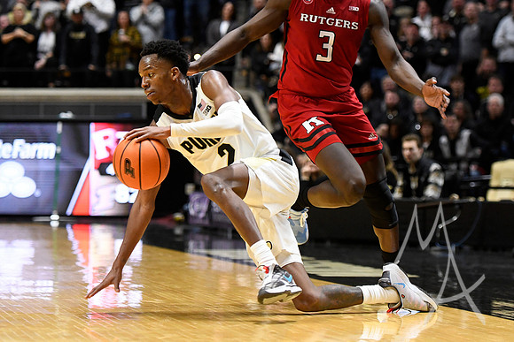 COLLEGE BASKETBALL: FEB 20 Rutgers at Purdue