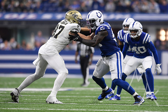 NFL: OCT 29 Saints at Colts