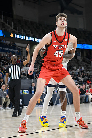 COLLEGE BASKETBALL: MAR 11 Horizon League Championship Robert Morris vs Youngstown State
