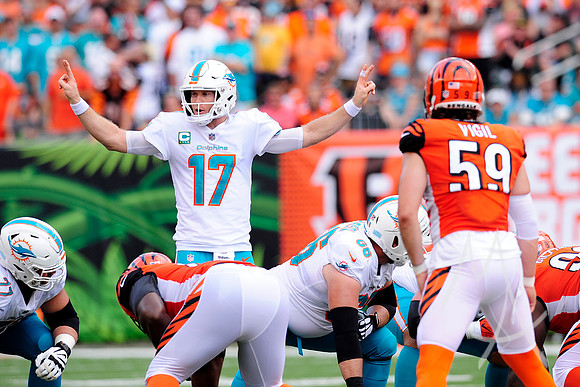 NFL: OCT 07 Dolphins at Bengals