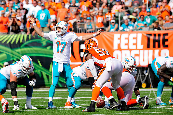 NFL: OCT 07 Dolphins at Bengals