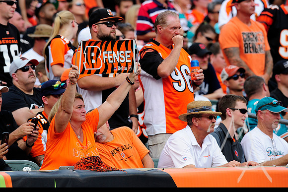 NFL: OCT 07 Dolphins at Bengals