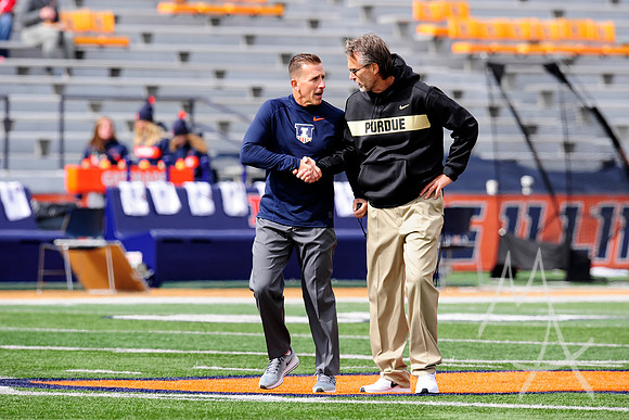 COLLEGE FOOTBALL: OCT 13 Purdue at Illinois