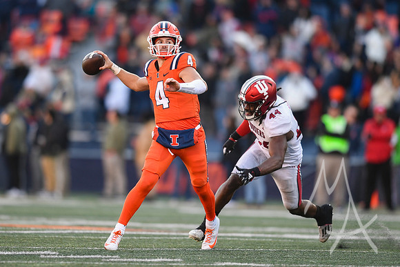 COLLEGE FOOTBALL: NOV 11 Indiana at Illinois