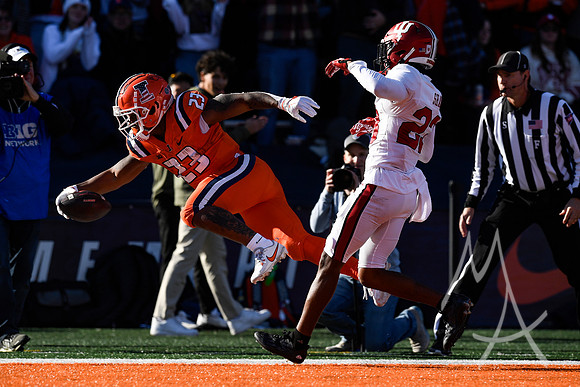 COLLEGE FOOTBALL: NOV 11 Indiana at Illinois