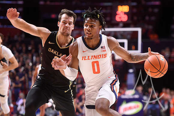 COLLEGE BASKETBALL: NOV 10 Oakland at Illinois