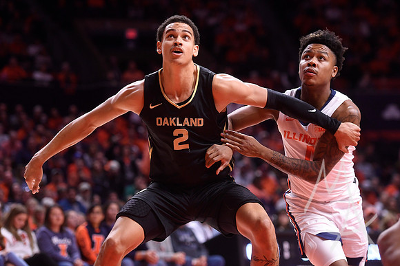 COLLEGE BASKETBALL: NOV 10 Oakland at Illinois
