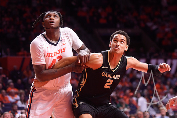 COLLEGE BASKETBALL: NOV 10 Oakland at Illinois