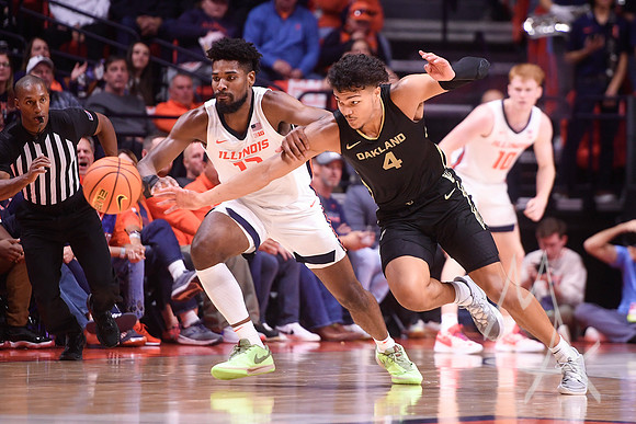 COLLEGE BASKETBALL: NOV 10 Oakland at Illinois
