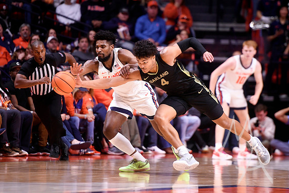 COLLEGE BASKETBALL: NOV 10 Oakland at Illinois