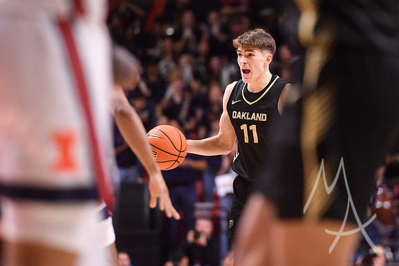 COLLEGE BASKETBALL: NOV 10 Oakland at Illinois