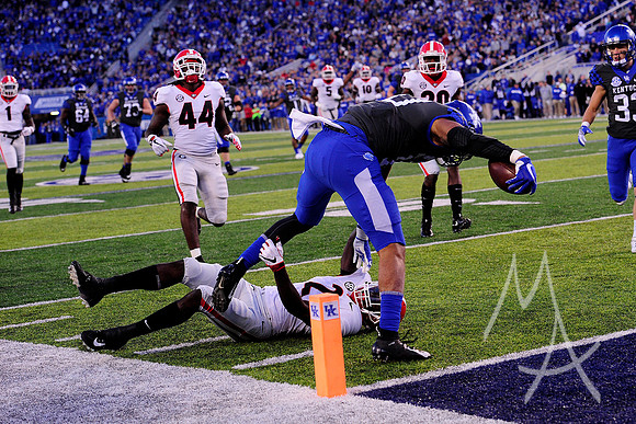 COLLEGE FOOTBALL: NOV 03 Georgia at Kentucky