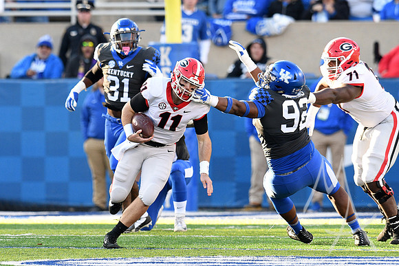 COLLEGE FOOTBALL: NOV 03 Georgia at Kentucky