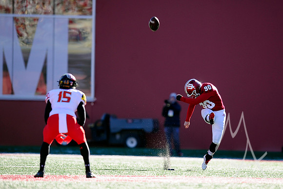 COLLEGE FOOTBALL: NOV 10 Maryland at Indiana