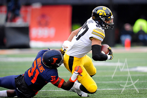 COLLEGE FOOTBALL: NOV 17 Iowa at Illinois