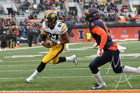 COLLEGE FOOTBALL: NOV 17 Iowa at Illinois