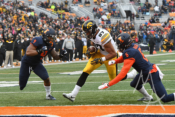 COLLEGE FOOTBALL: NOV 17 Iowa at Illinois