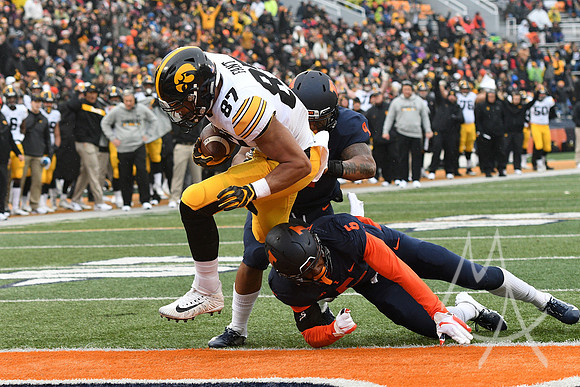 COLLEGE FOOTBALL: NOV 17 Iowa at Illinois