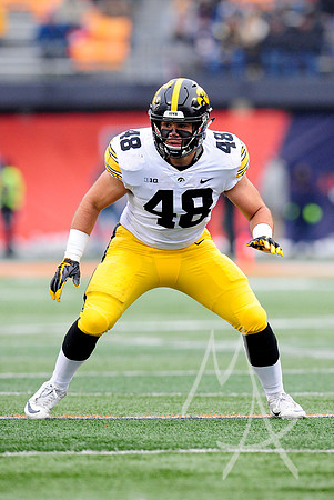 COLLEGE FOOTBALL: NOV 17 Iowa at Illinois