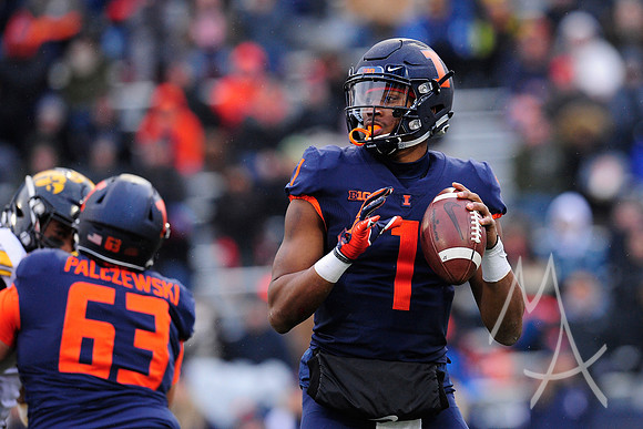 COLLEGE FOOTBALL: NOV 17 Iowa at Illinois