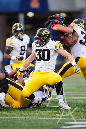 COLLEGE FOOTBALL: NOV 17 Iowa at Illinois