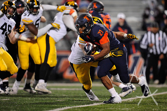 COLLEGE FOOTBALL: NOV 17 Iowa at Illinois
