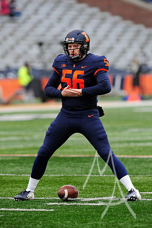 COLLEGE FOOTBALL: NOV 17 Iowa at Illinois