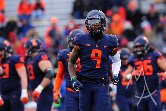 COLLEGE FOOTBALL: NOV 17 Iowa at Illinois
