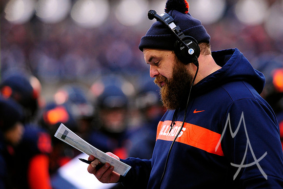 COLLEGE FOOTBALL: NOV 17 Iowa at Illinois