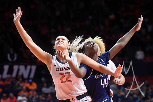COLLEGE BASKETBALL: NOV 15 Women's - Saint Peter's at Illinois