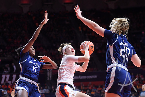 COLLEGE BASKETBALL: NOV 15 Women's - Saint Peter's at Illinois