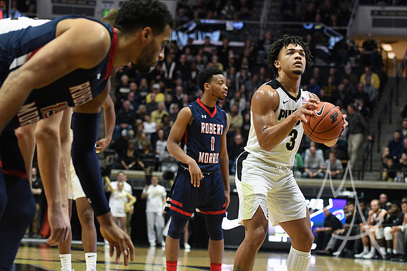 COLLEGE BASKETBALL: NOV 23 Robert Morris at Purdue
