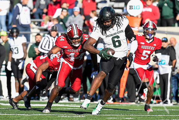 COLLEGE FOOTBALL: NOV 18 Michigan State at Indiana