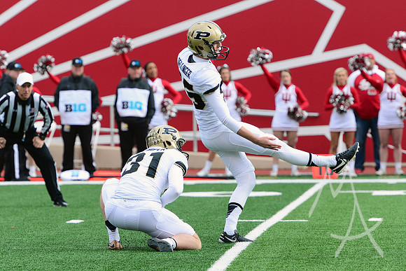NCAA FOOTBALL: NOV 26 Purdue at Indiana