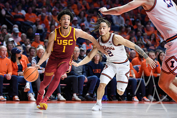COLLEGE BASKETBALL: JAN 11 USC at Illinois