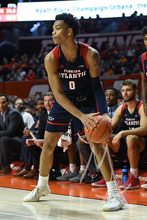 COLLEGE BASKETBALL: DEC 29 FAU at Illinois