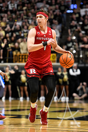 COLLEGE BASKETBALL: FEB 20 Rutgers at Purdue