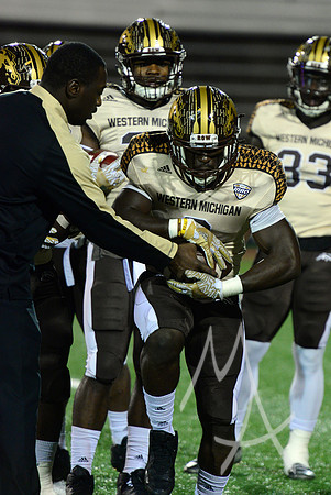 NCAA FOOTBALL: NOV 01 Western Michigan at Ball State