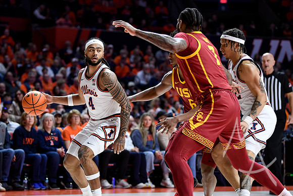 COLLEGE BASKETBALL: JAN 11 USC at Illinois